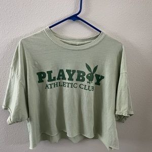 Brand new green playboy T-shirt